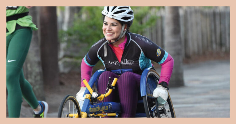 Conheça a primeira mulher cadeirante triatleta do Brasil