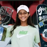 Rayssa Leal vence 3ª etapa seguida do Mundial de skate e disputa final no Rio