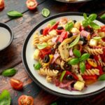 Aprenda a fazer um rápido e colorido macarrão primavera