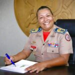 1ª mulher a comandar um Corpo de Bombeiros Militar no Brasil