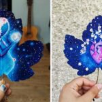 Pinturas que dão outra vida às folhas de outono