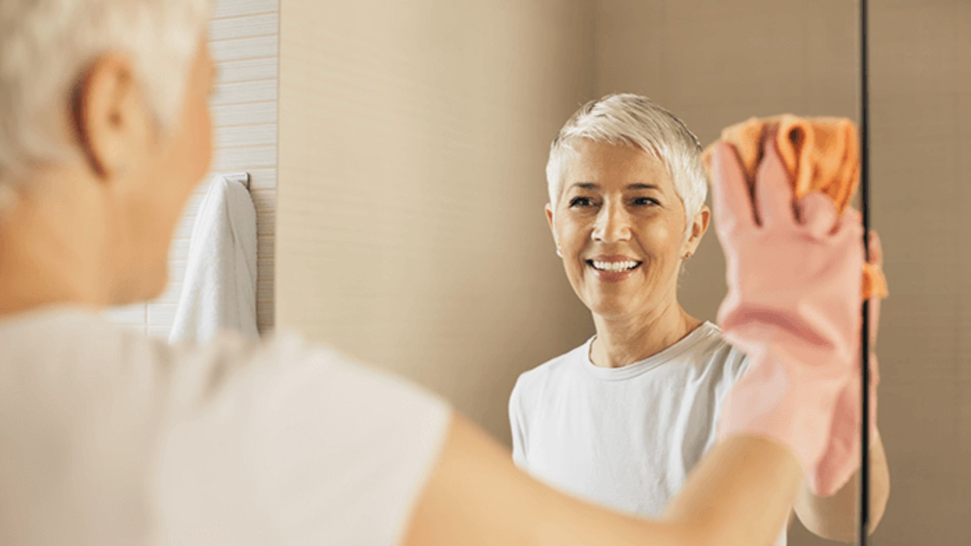 Como limpar o espelho