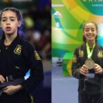 Atleta brasileira de 12  anos é prata em campeonato de Jiu-Jitsu