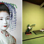 Série de fotos mostrando as condições de vida das crianças