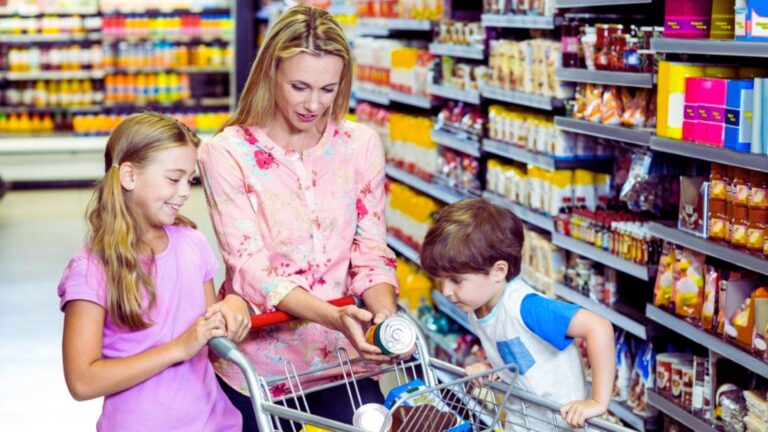 7 dicas para fazer no supermercado com as crianças