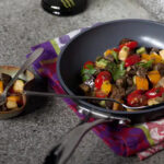 Ratatouille de frigideira apetitoso