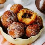 Uma dupla saborosa: Bolinho de chuva de abóbora com chocolate