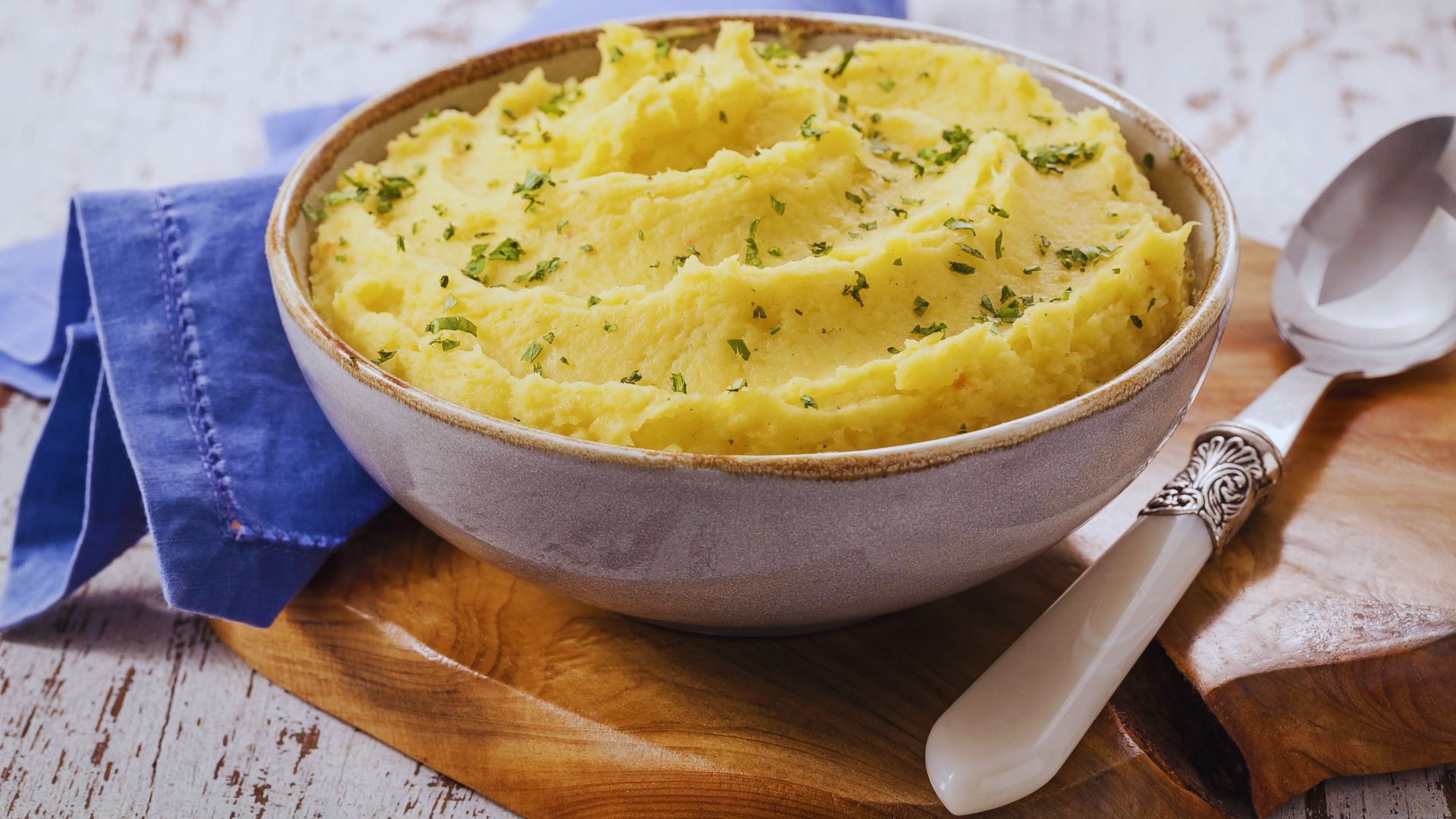 Purê de mandioquinha