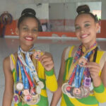 Kerem e Maria Clara: As estrelas da ginástica do Brasil no Peru