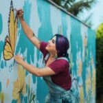 “Meu sonho é ter minha galeria de arte urbana nos muros do bairro dos Ingleses para valorizar esse bairro que é tão lindo e completo”, diz Suu.