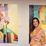 ‘Tenho muitas coisas em comum com os brasileiros’ diz artista irlandesa na sua exposição de arte em Brasília
