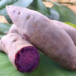 Nhoque de batata-doce roxa