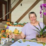 “Sempre gostei muito de plantas e flores, desde minha infância”, disse Dona Renilda