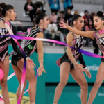 Brasil é ouro no conjunto da ginástica rítmica