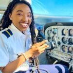Jovem de 24 anos se torna uma das pilotos comerciais mais jovens dos EUA