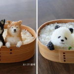 Artista de culinária japonesa cria personagens adoráveis