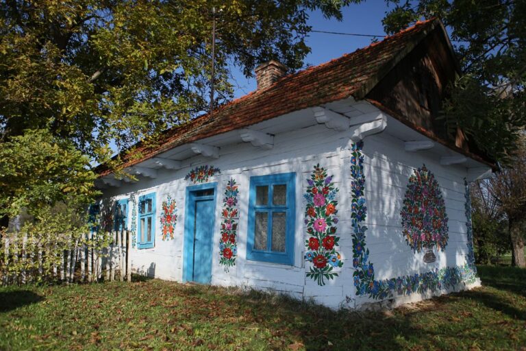 As casas decoradas de Zalipie