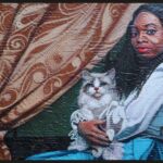 Impressionantes ‘marcas tribais’ nas pinturas de Toluwani