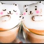 Espumas de café se tornam obra de arte nas mãos da artista Daphne