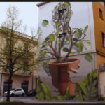 Paisagens vibrantes pelas paredes das casas na Itália do artista Oniro