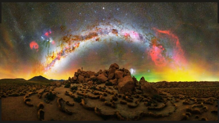 Fotografia da nossa galáxia celebra a deslumbrante diversidade estelar