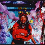 Pacita explora os ecossistemas marinhos das Filipinas em colchas de mídia mista