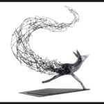 Sonhos e memórias moldam nas esculturas de ferro de Tomohiro