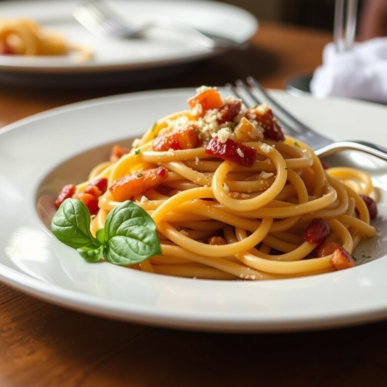 Pasta ao alho e óleo Uma refeição rápida e cheia de sabor