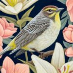 Vasilisa retrata pássaros em padrões exuberantes