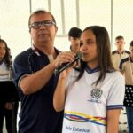 Com determinação, aluna com deficiência visual se destaca na Olimpíada de Geopolítica