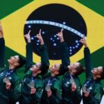 Brasileiras alcançam o ouro na ginástica rítmica do Pan-Americano