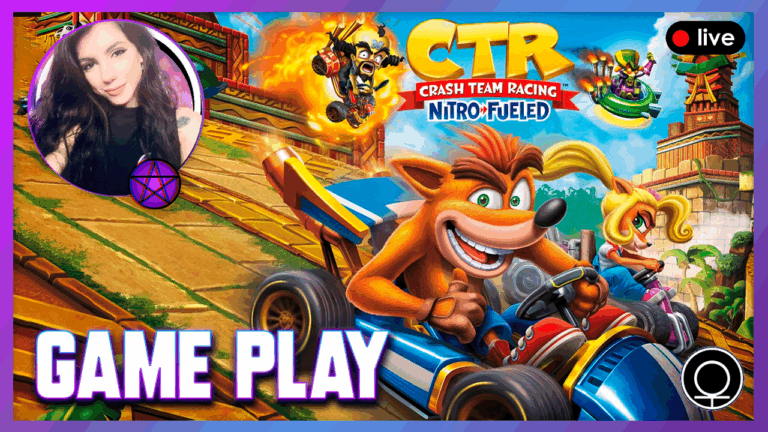 Círculo Responde – Game Play (Crash Team Racing)