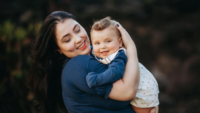 O fato biológico da presença do filho na mãe