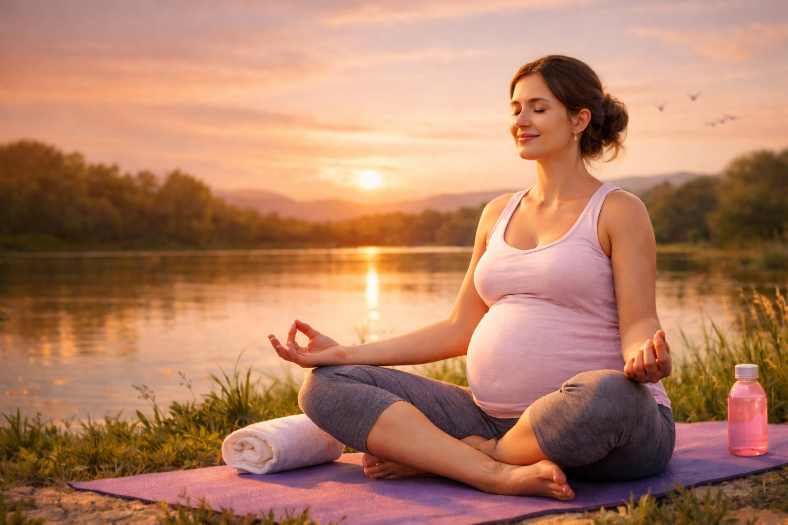 Benefícios do Yoga durante a gestação