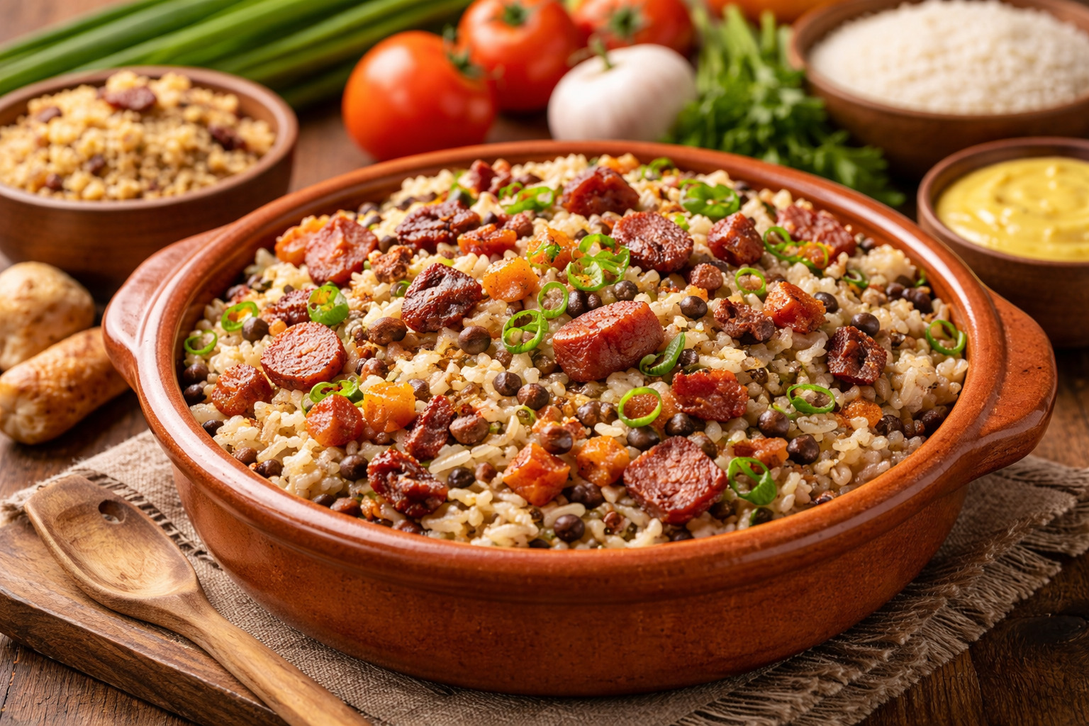 Receita típica do Nordeste: Baião de Dois