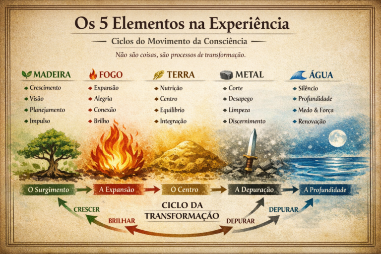 Diferença dos elementos Orientais e Ocidentais (IA)