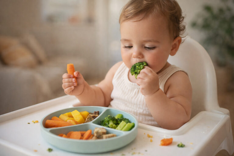 Introdução alimentar do bebê: novidade e desenvolvimento