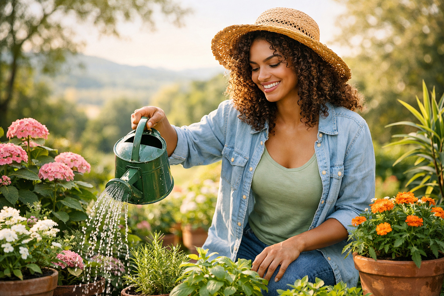 Nem demais, nem de menos: veja como acertar a rega das plantas