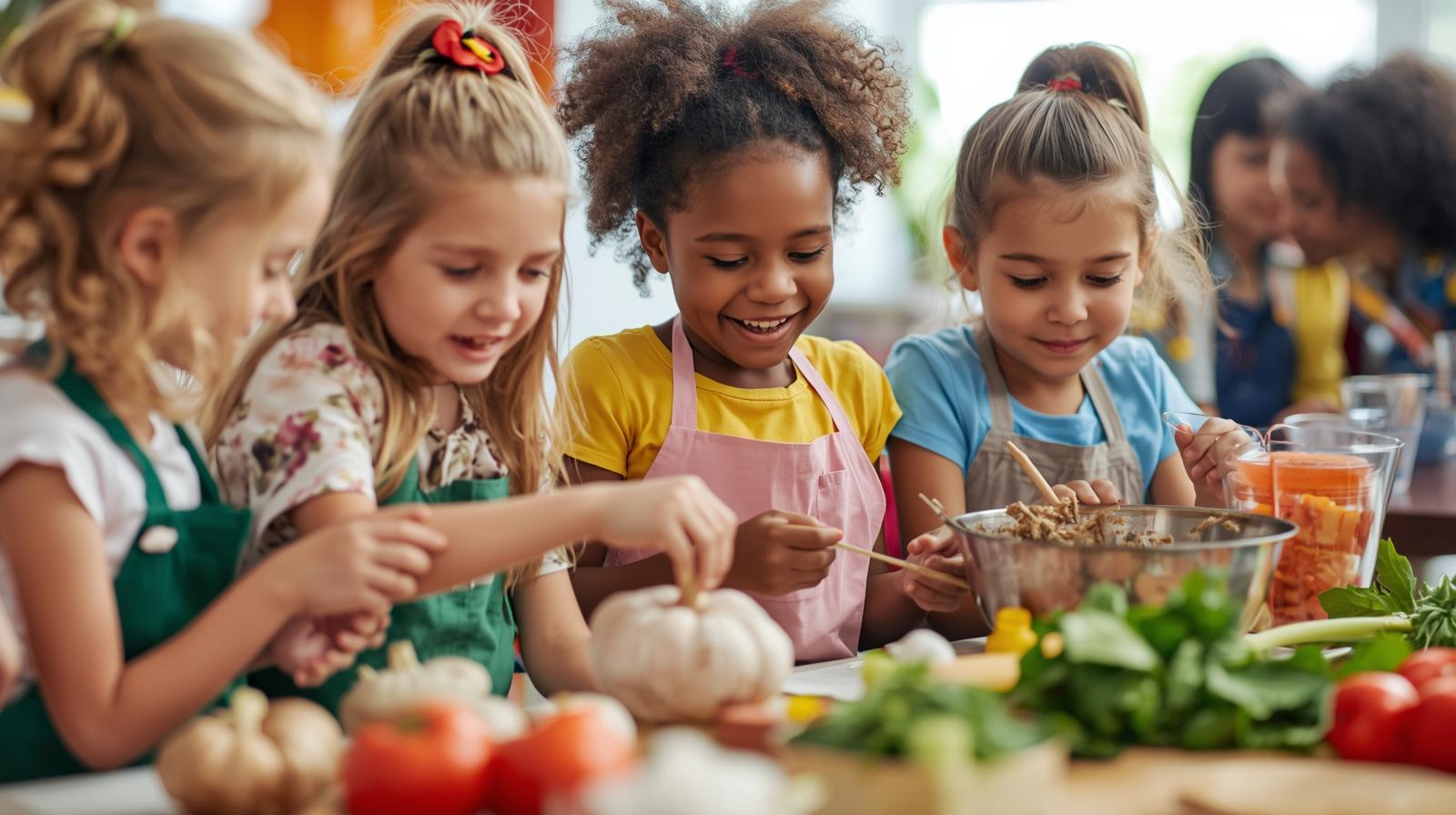 Culinária Criativa: Alfabetização Nutritiva para Crianças