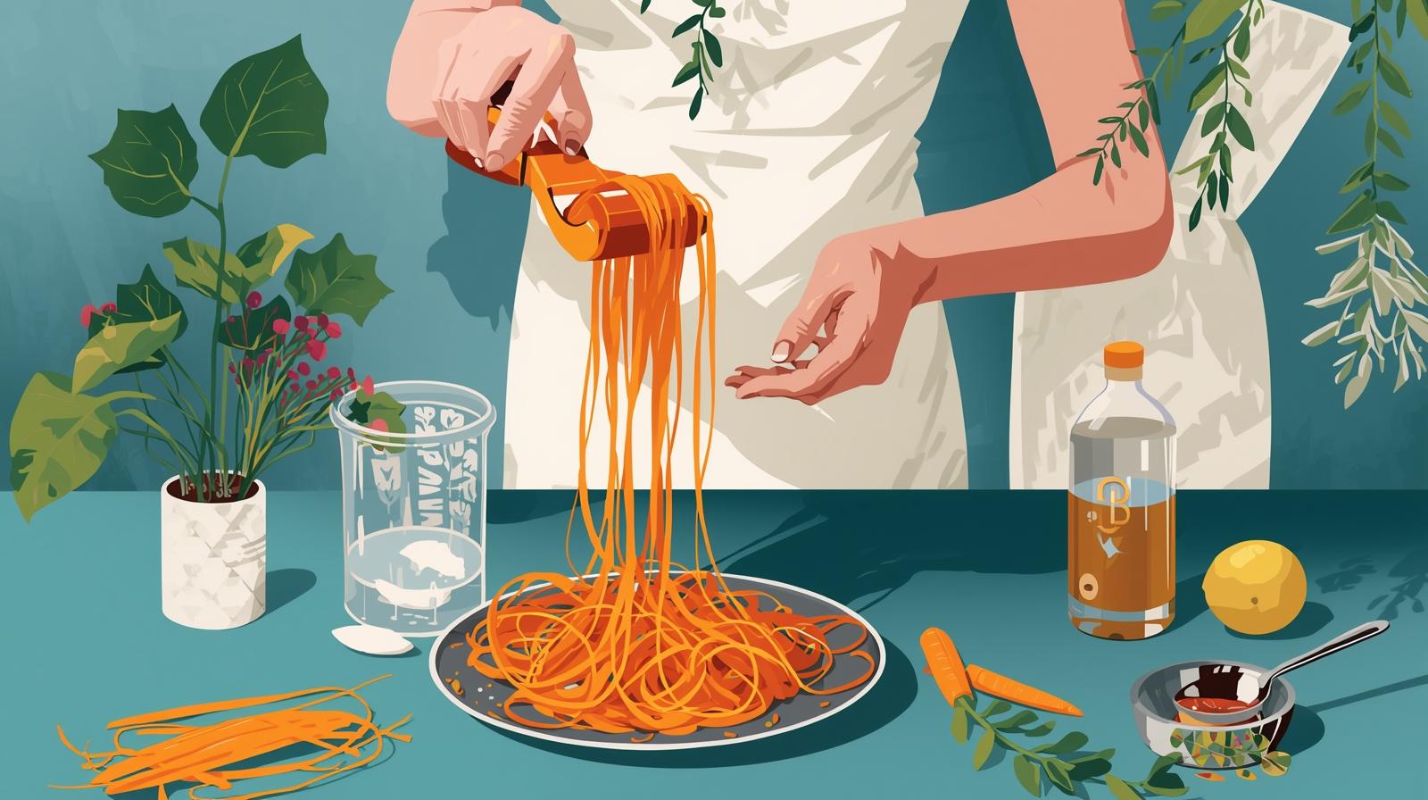 O segredo da cenoura crua