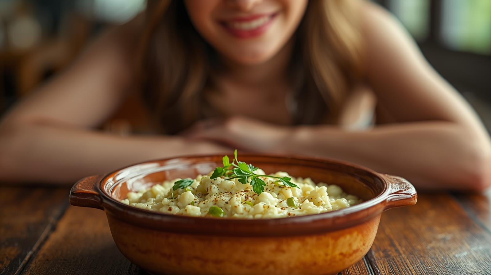 Risoto de Alho-Poró