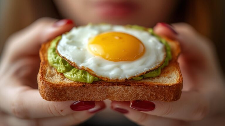 Torrada de Abacate e Ovo