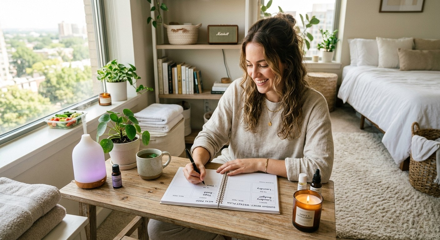 Sunday Reset Como Organizar a Semana