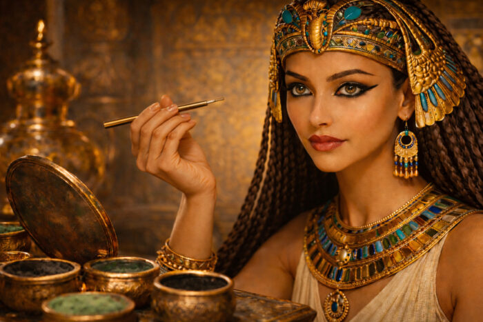 O delineado na antiguidade: quando maquiagem era proteção