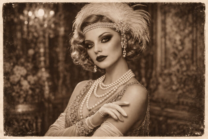 A maquiagem dos anos 1920