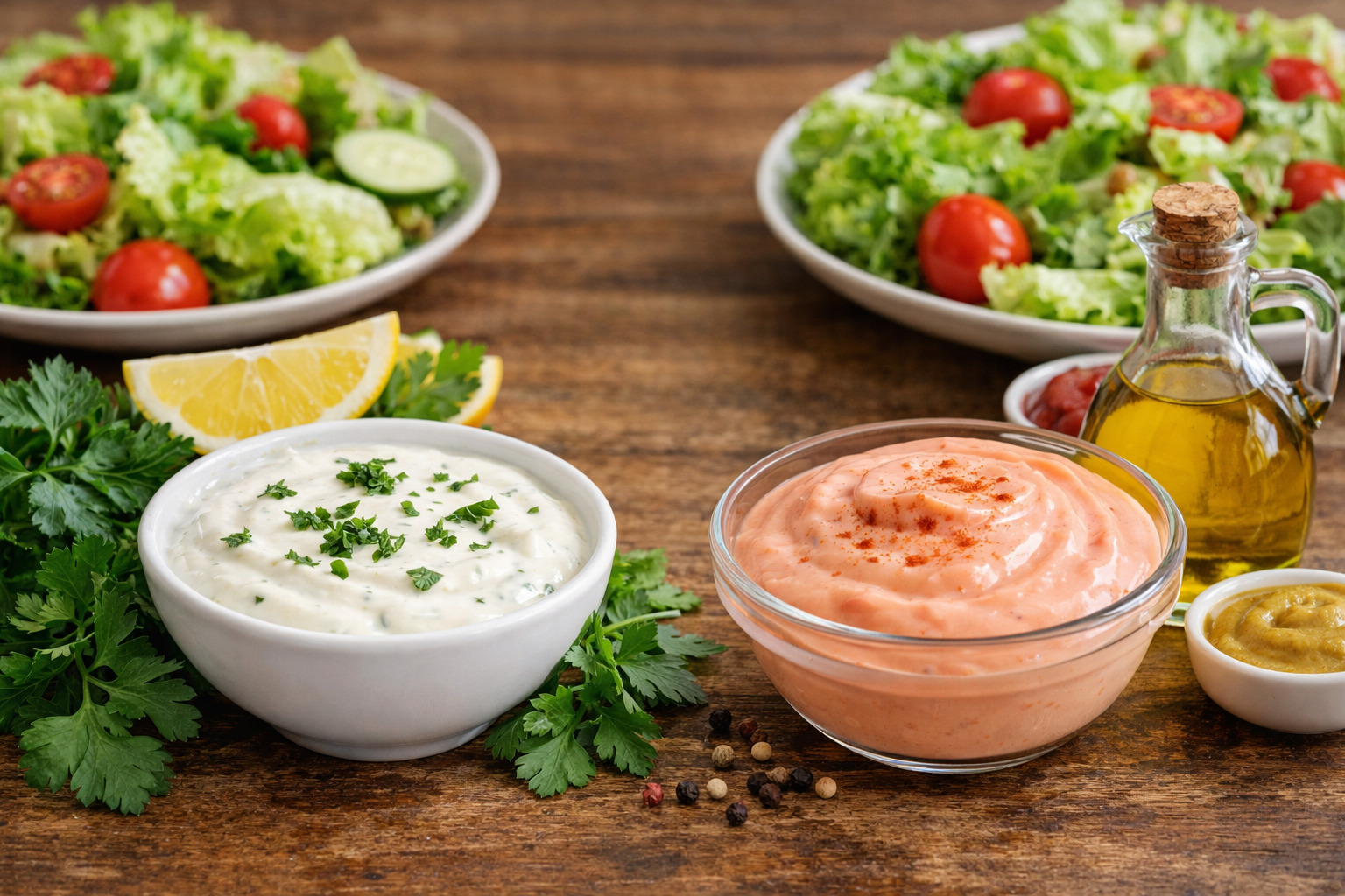 Receita Fit: molhos para salada — 2 opções rápidas e nutritivas