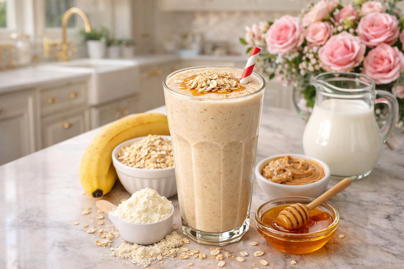 Receita Fit: vitamina hipercalórica saudável para ganho de peso