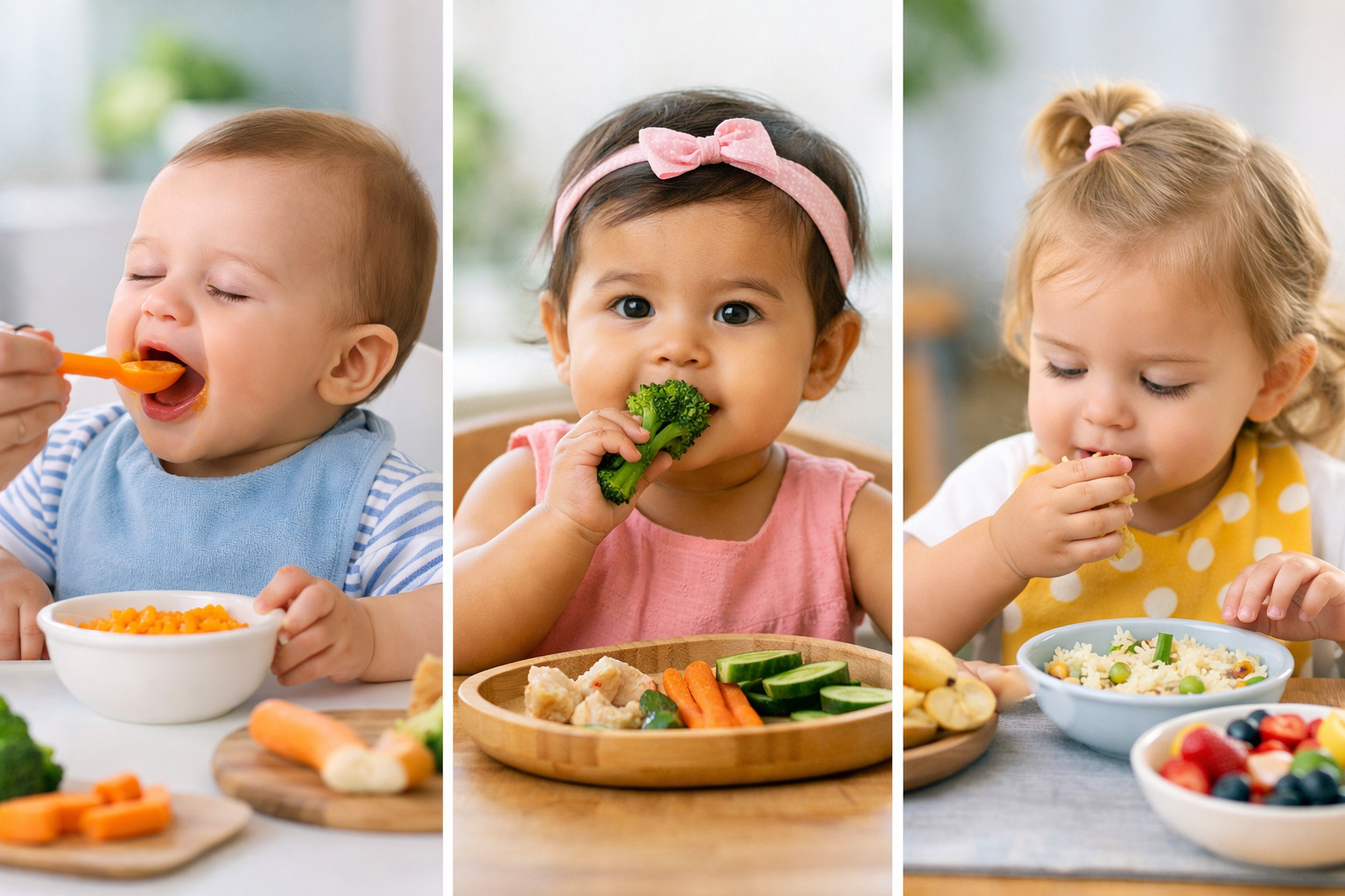 Métodos de introdução alimentar e como cada um funciona