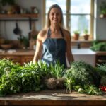 Ervas Frescas na Mesa