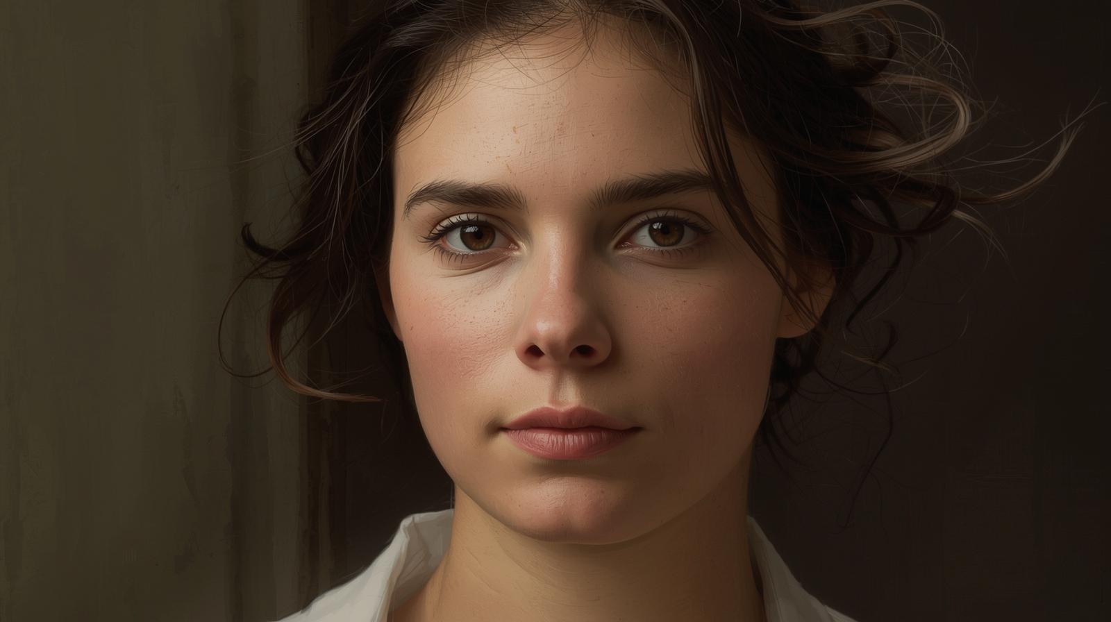 O arquétipo da força intelectual com a delicadeza da percepção